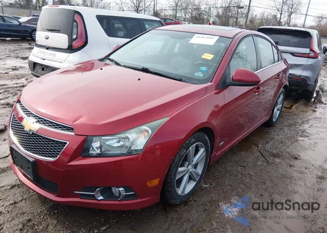 2012 Chevrolet Cruze 2Lt z USA, uszkodzony, nr VIN 1G1PG5SC4C7262932